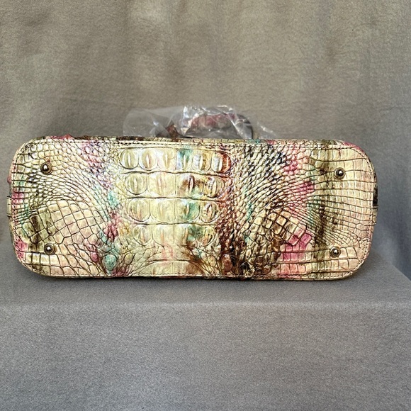 Brahmin Mini Asher Amethyst Melbourne Crossbody Tote Shoulder Bag New with Tags - Picture 7 of 16